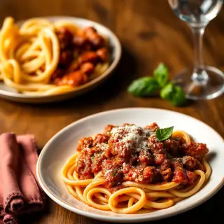Rigatoni alla Bolognese