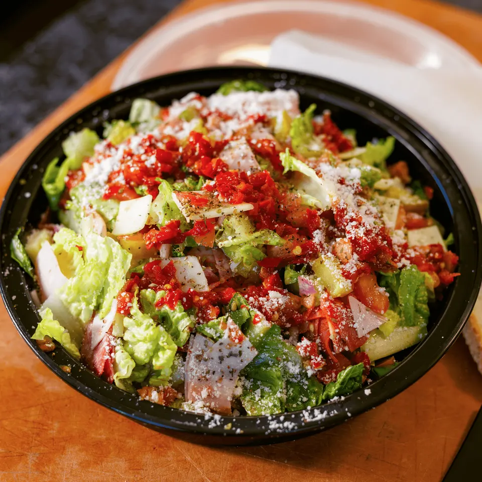 Chopped Italian Salad....Sub in a Tub.