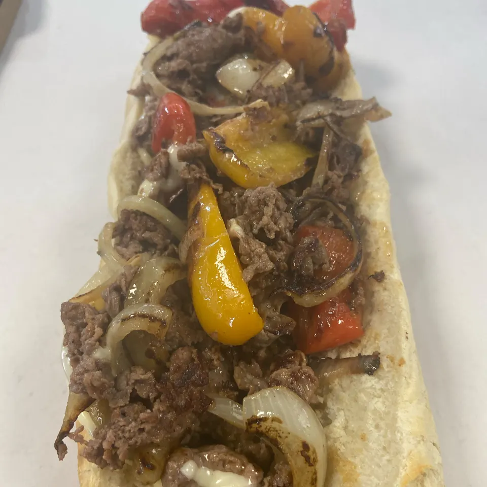 Steak & Cheese Spucky.